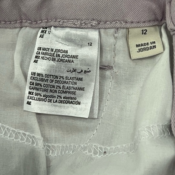 STYLE & CO Purple curve Skinny leg Jeans with Elastic Waistband/size 12 - Picture 7 of 7